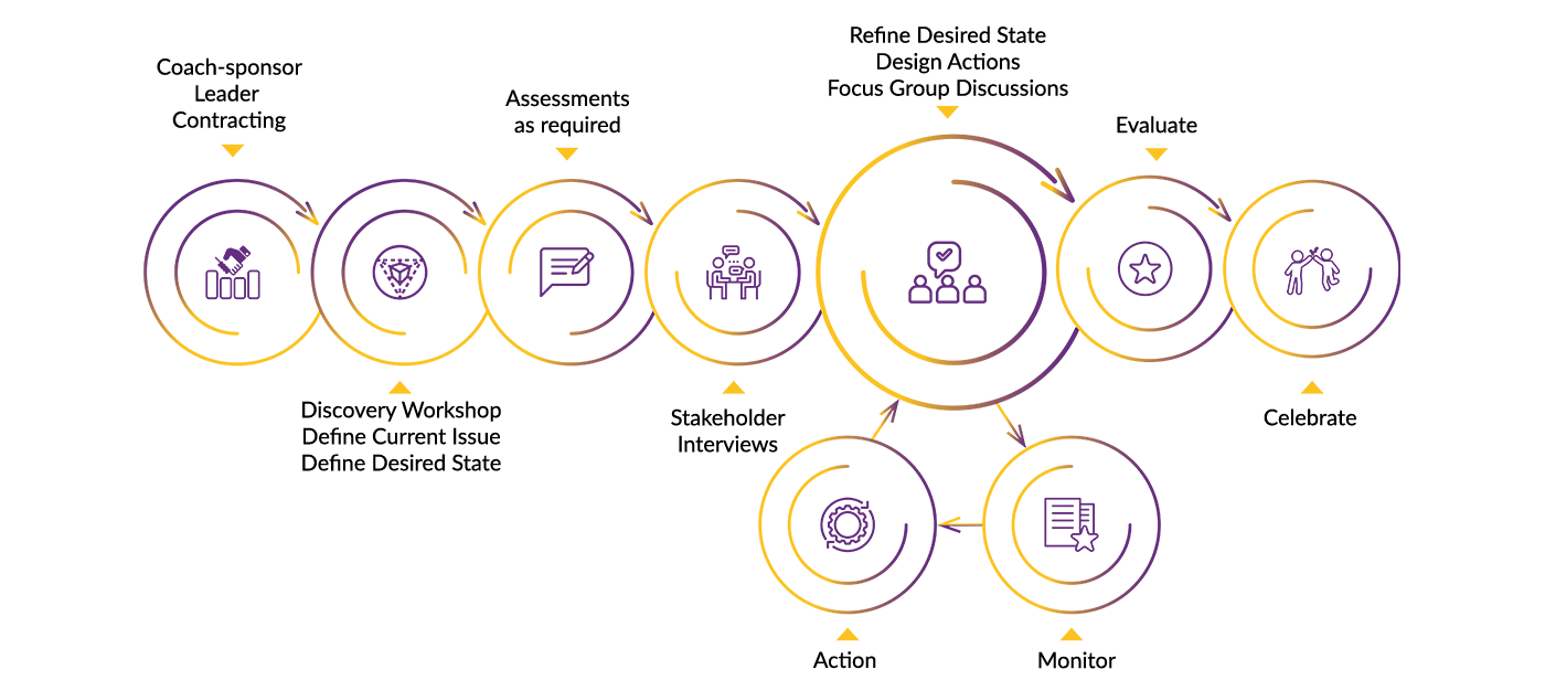 Group coaching process